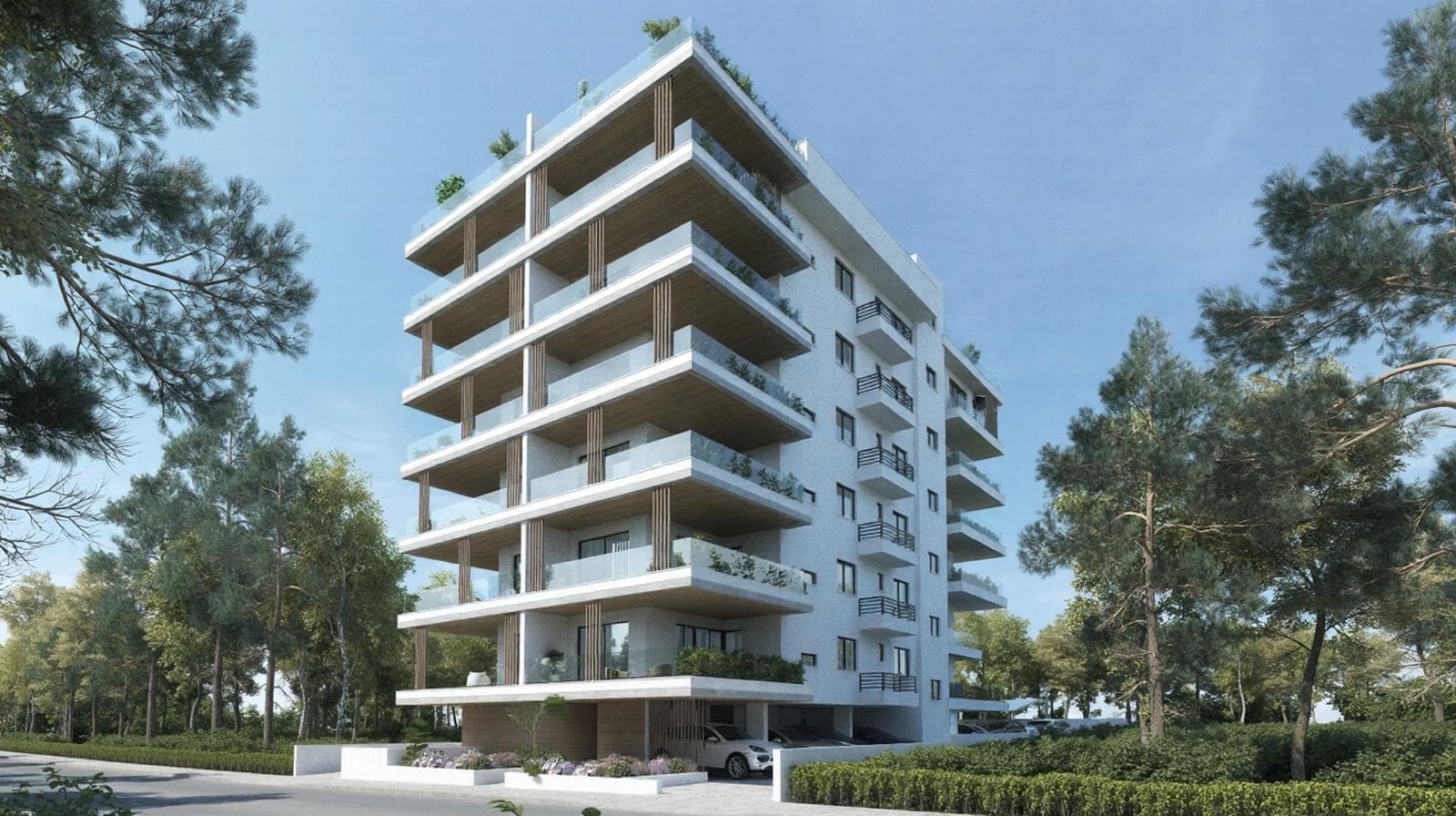 2-bedrooms apartments in Larnaca, Cyprus.