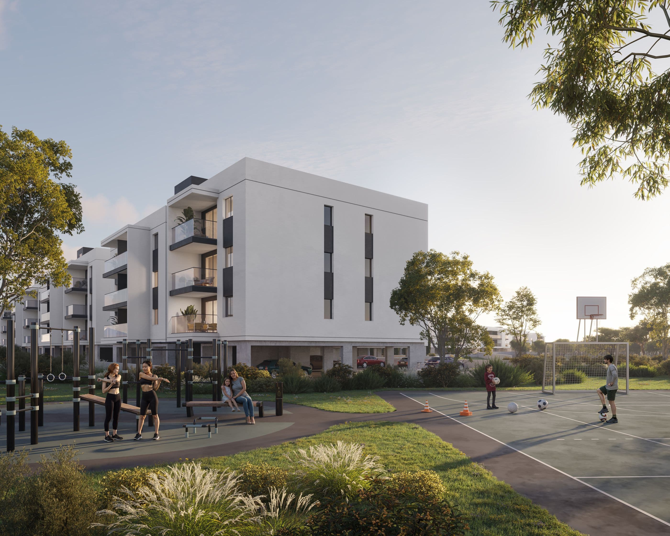 2-bedrooms apartments in Limassol, Cyprus.