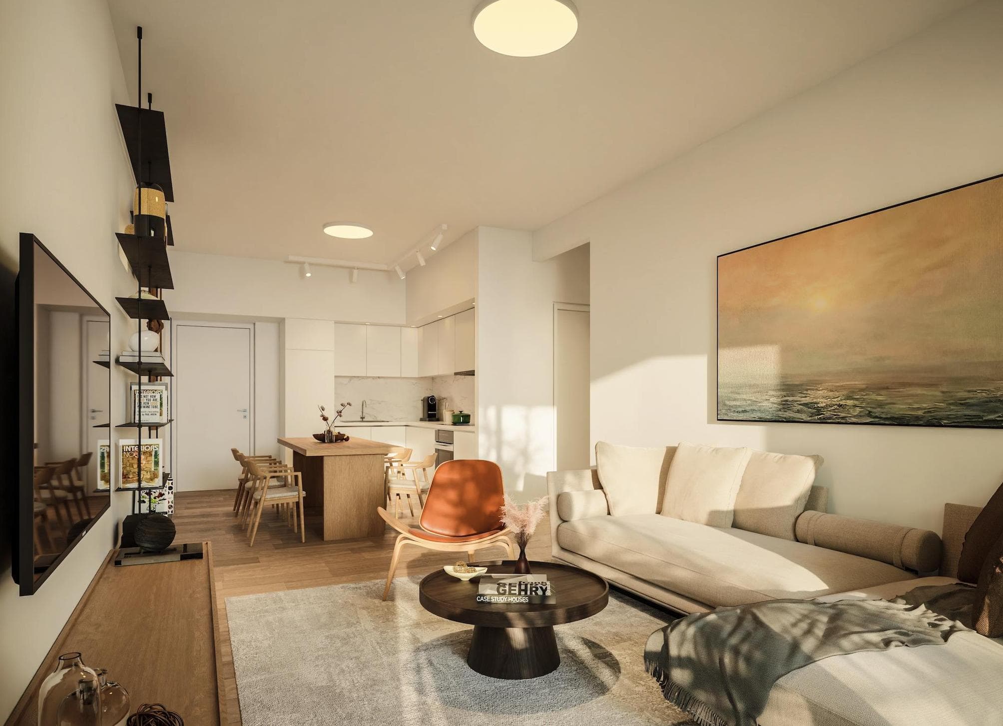 2-bedrooms apartments in Limassol, Cyprus.
