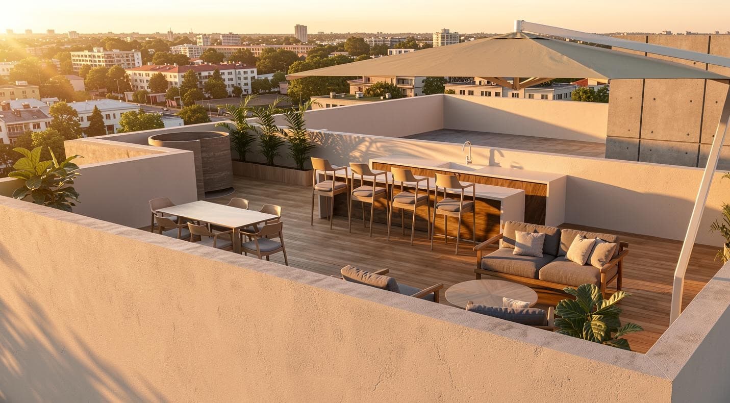 2-bedrooms apartments in Larnaca, Cyprus.