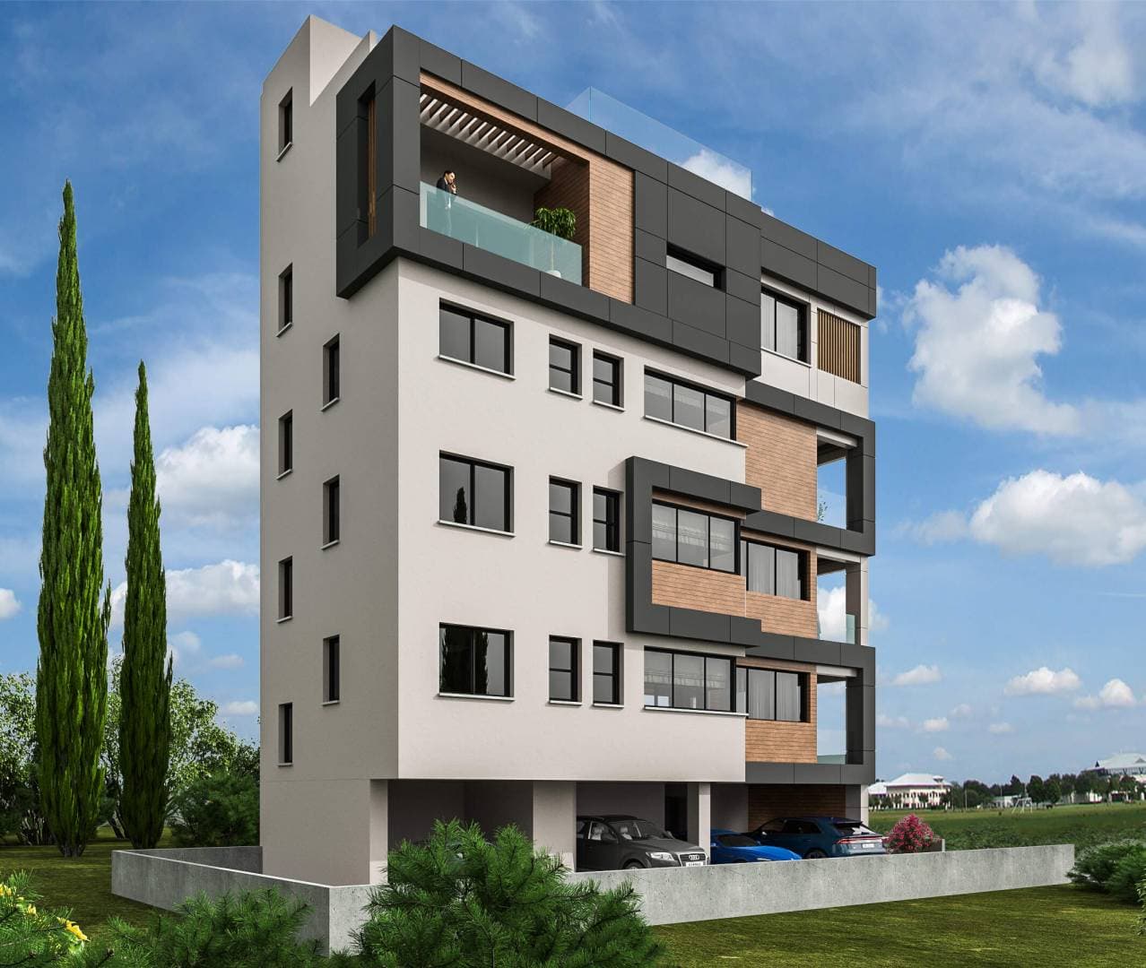 2-bedrooms apartments in Limassol, Cyprus.