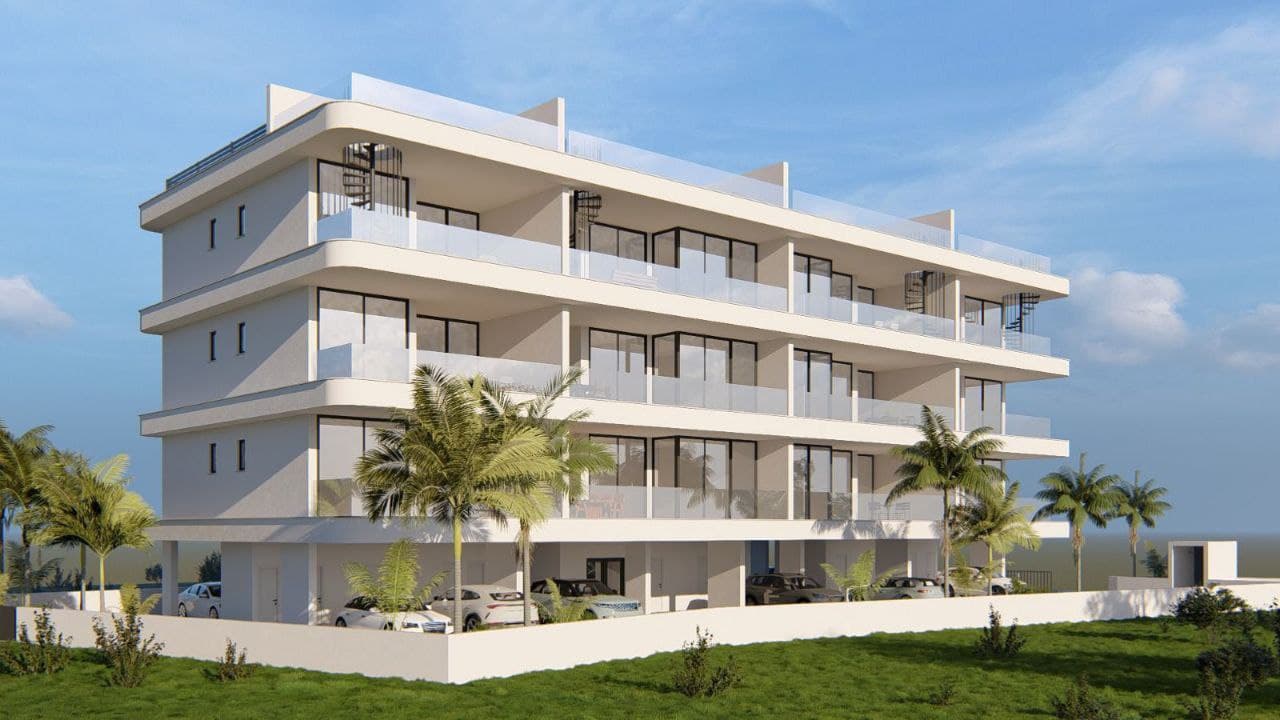 2-bedrooms apartments in Limassol, Cyprus.