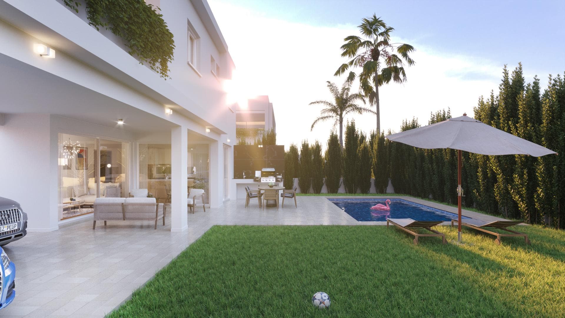 4-bedrooms house in Famagusta, Cyprus.