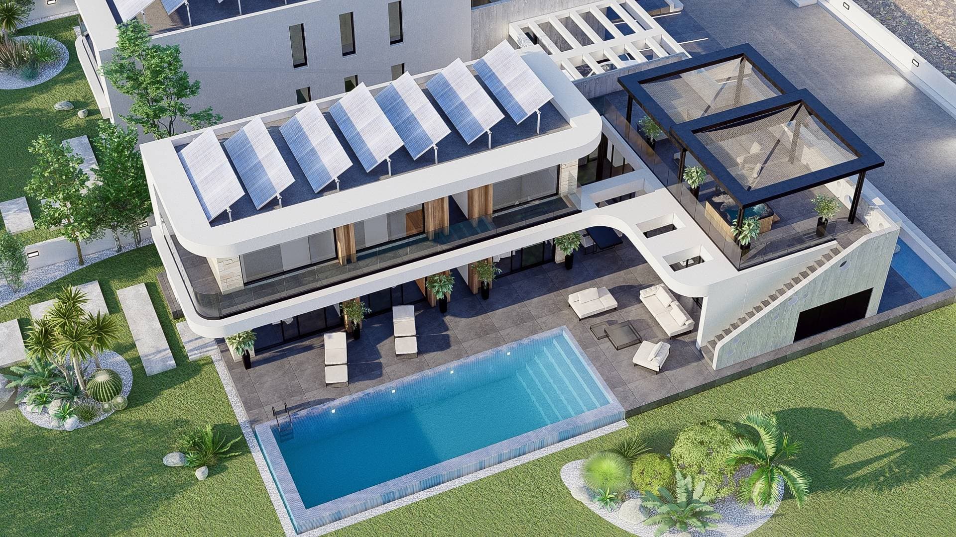 3-bedrooms house in Larnaca, Cyprus.