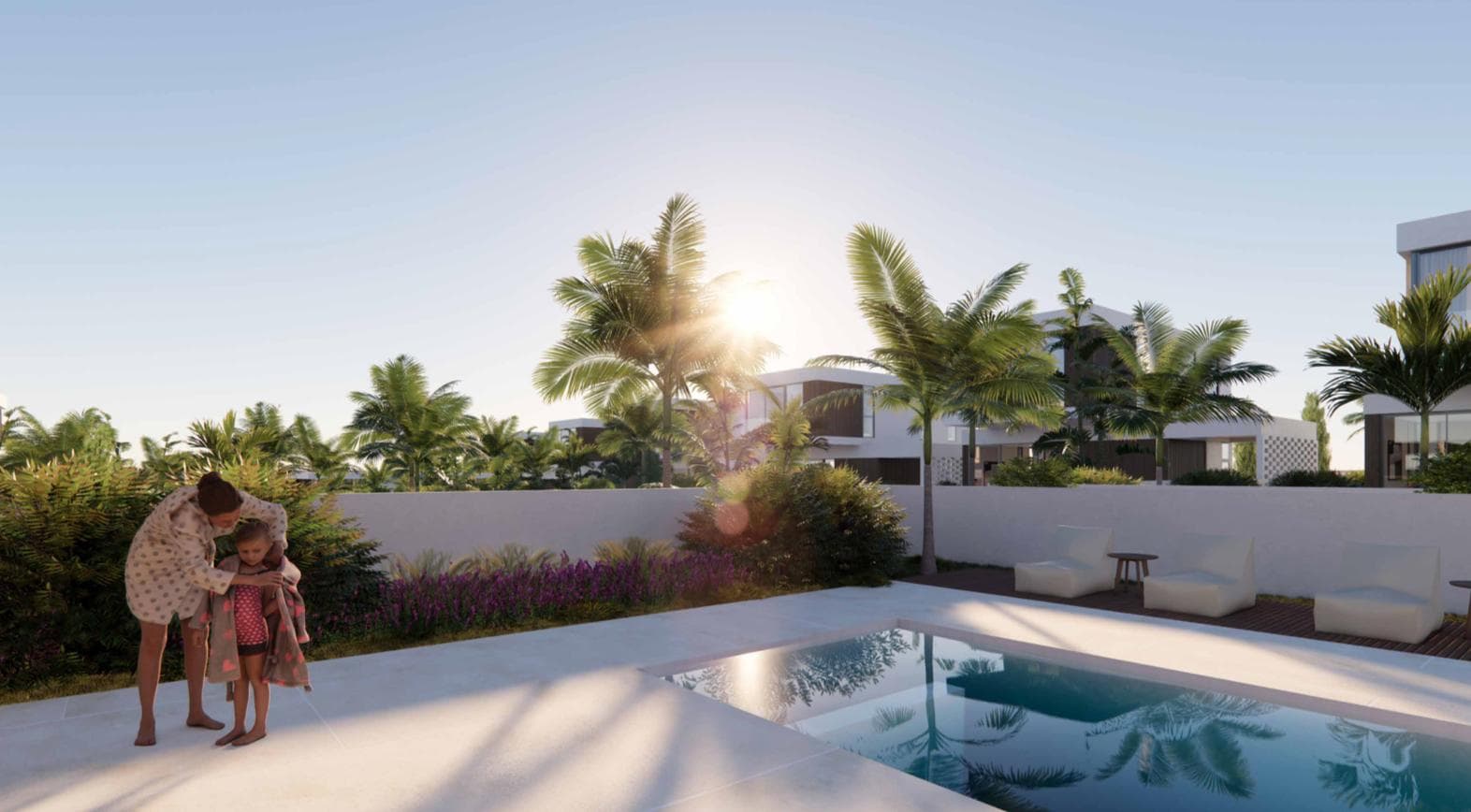3-bedrooms house in Paphos, Cyprus.
