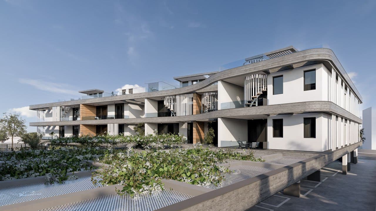 2-bedrooms apartments in Larnaca, Cyprus.