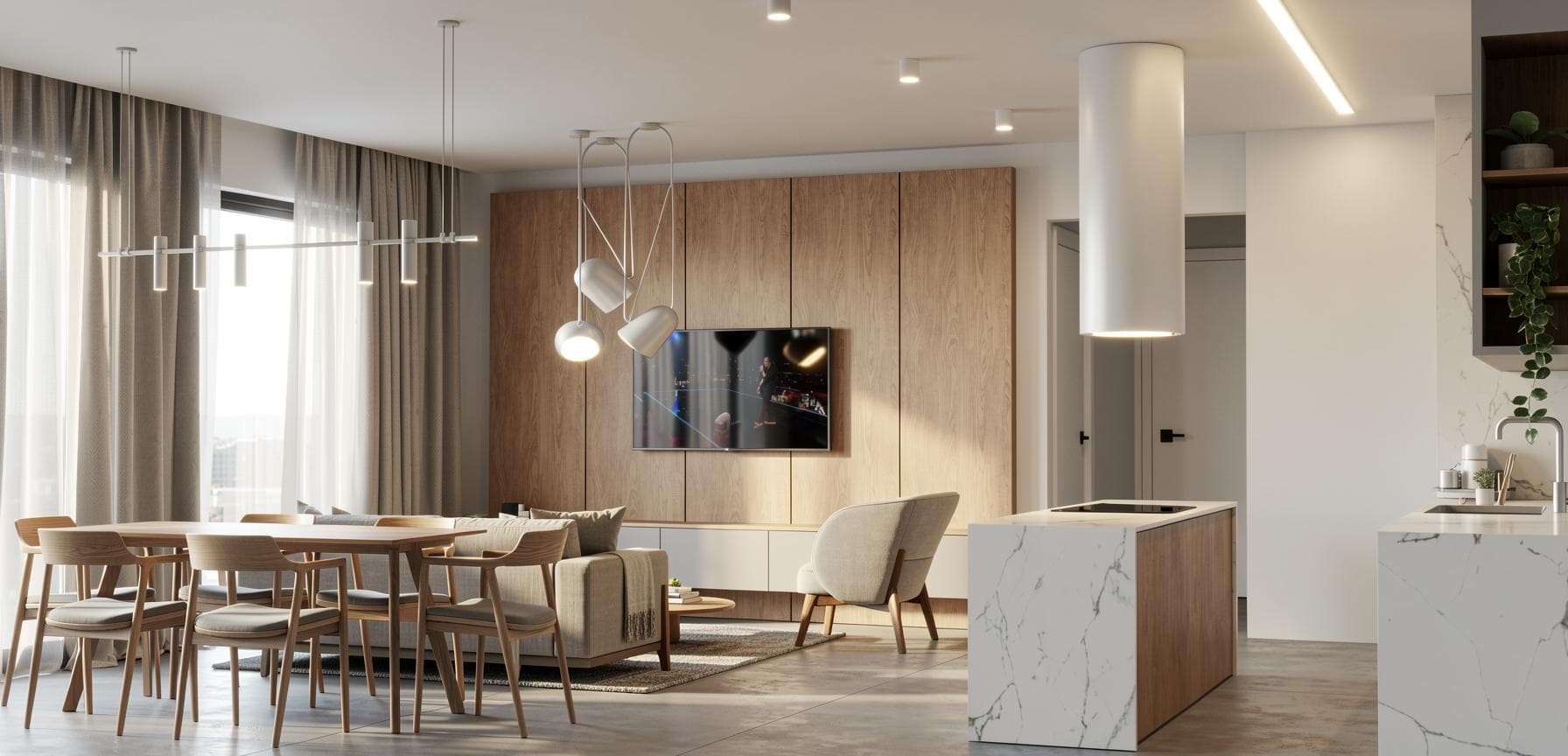2-bedrooms apartments in Larnaca, Cyprus.