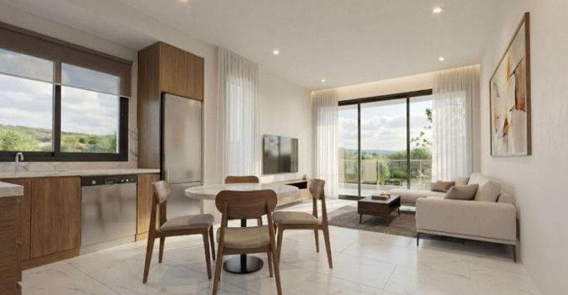 2-bedrooms apartments in Paphos, Cyprus.