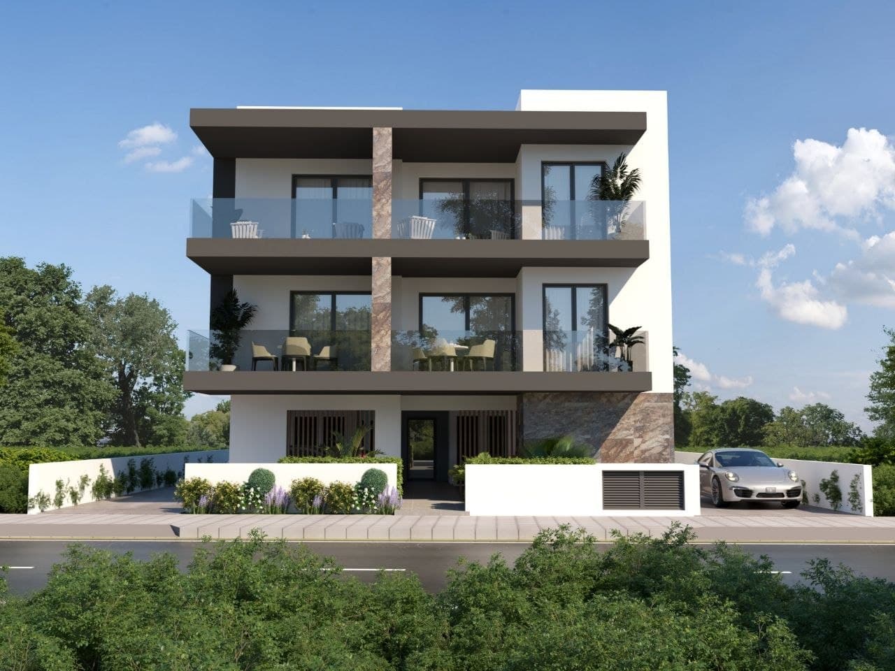 2-bedrooms apartments in Larnaca, Cyprus.