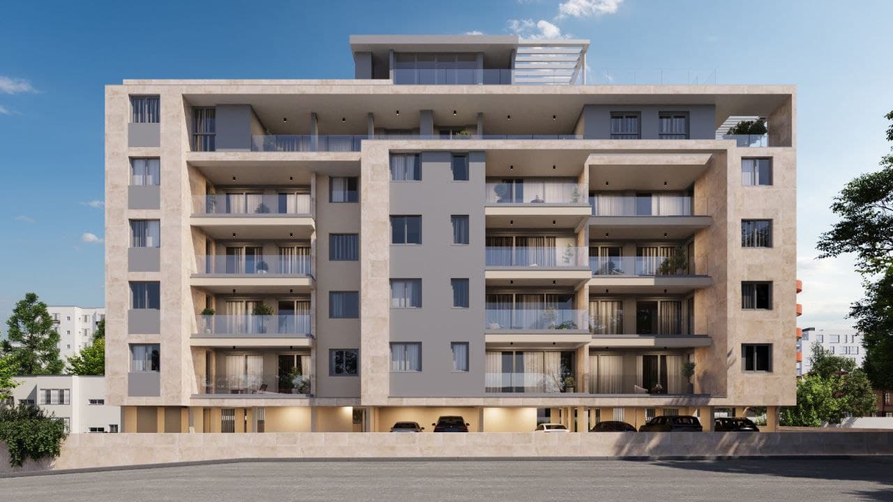 2-bedrooms apartments in Limassol, Cyprus.