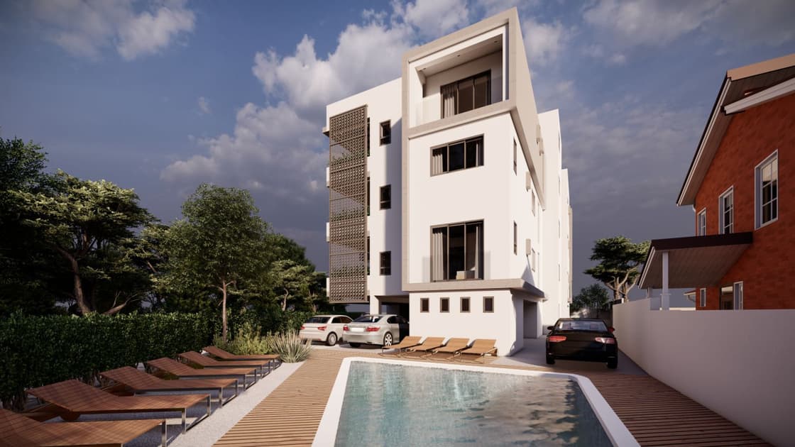 3-bedrooms apartments in Paphos, Cyprus.
