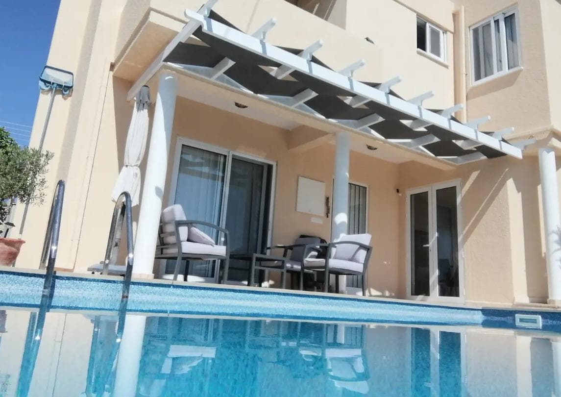 3-bedrooms house in Paphos, Cyprus.