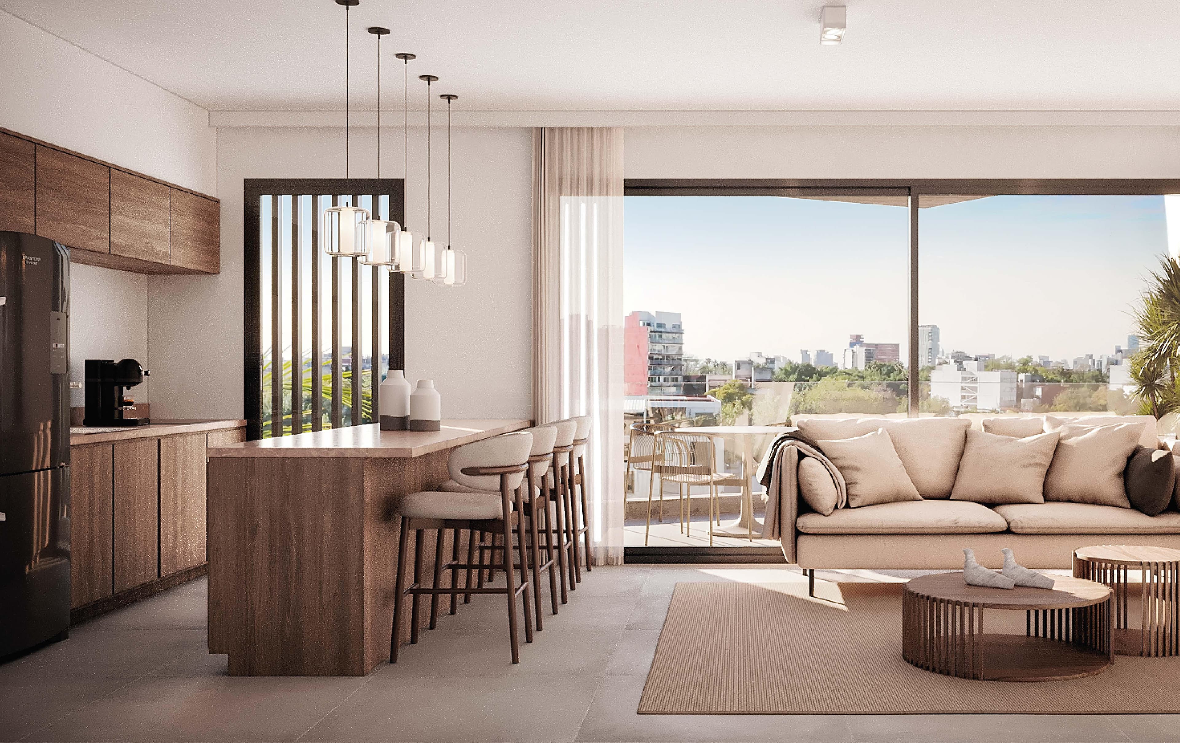 2-bedrooms apartments in Limassol, Cyprus.