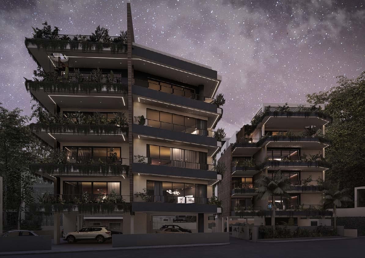 3-bedrooms apartments in Limassol, Cyprus.
