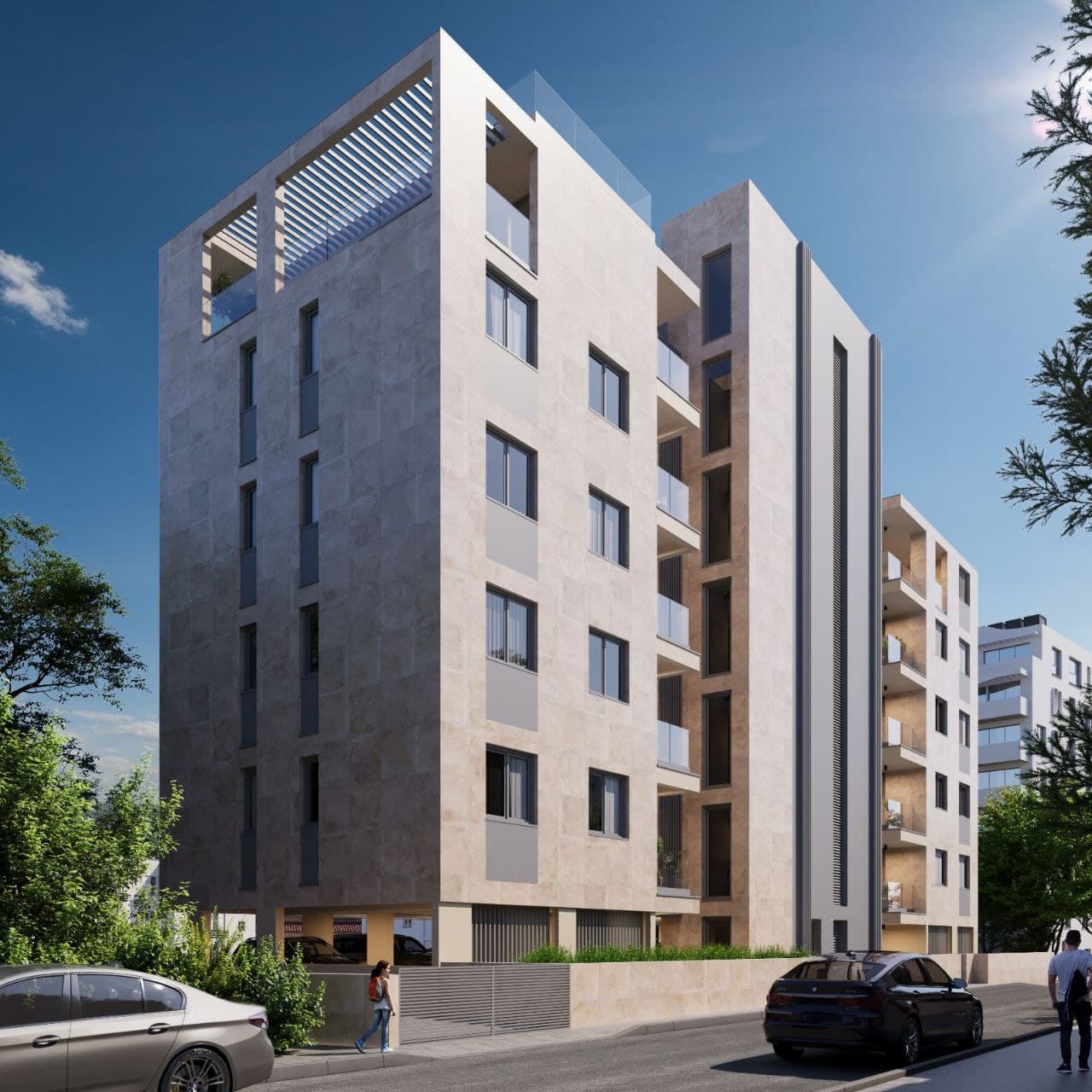 2-bedrooms apartments in Limassol, Cyprus.