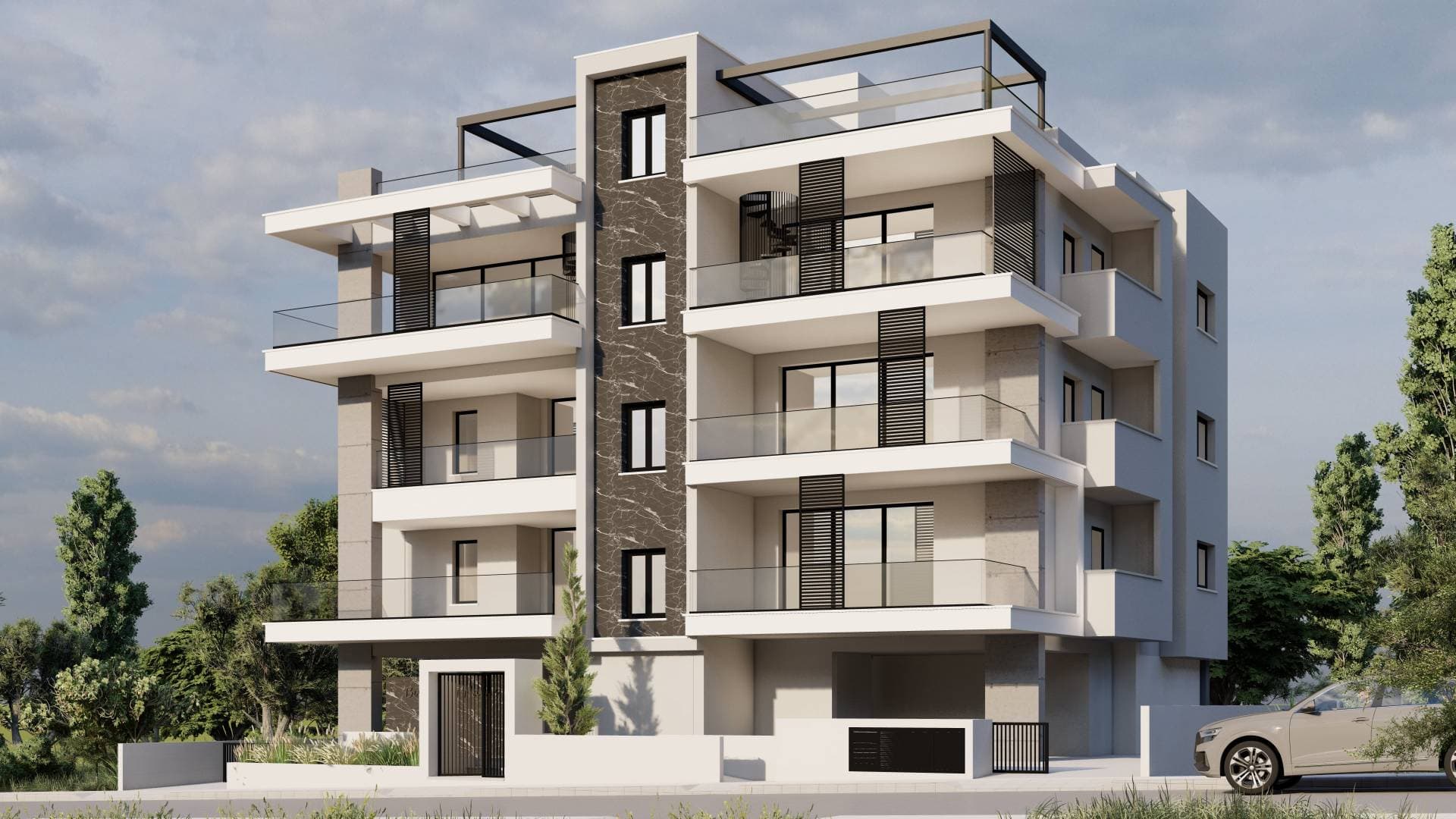 2-bedrooms apartments in Limassol, Cyprus.