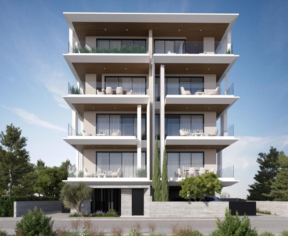 2-bedrooms apartments in Limassol, Cyprus.