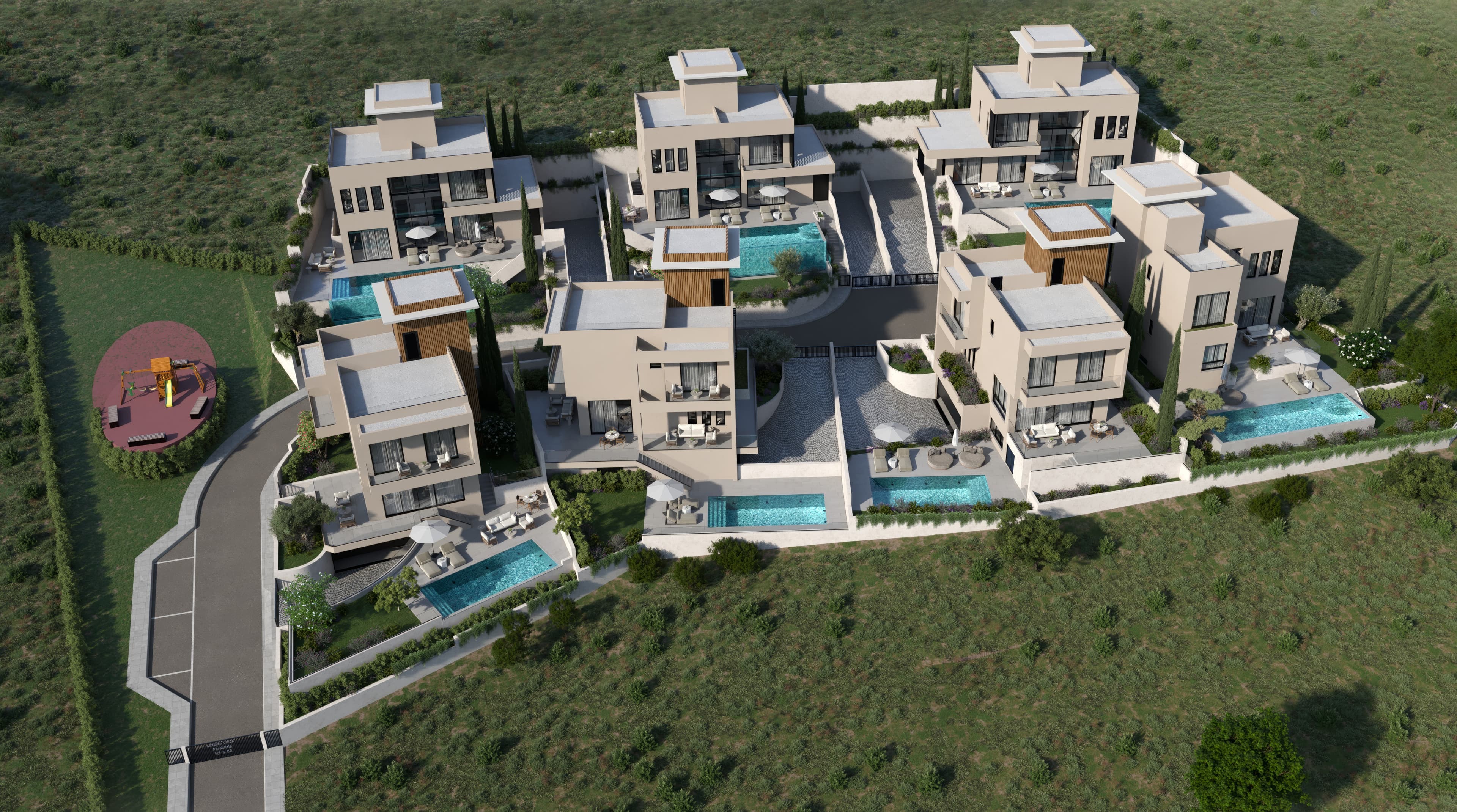3-bedrooms house in Limassol, Cyprus.