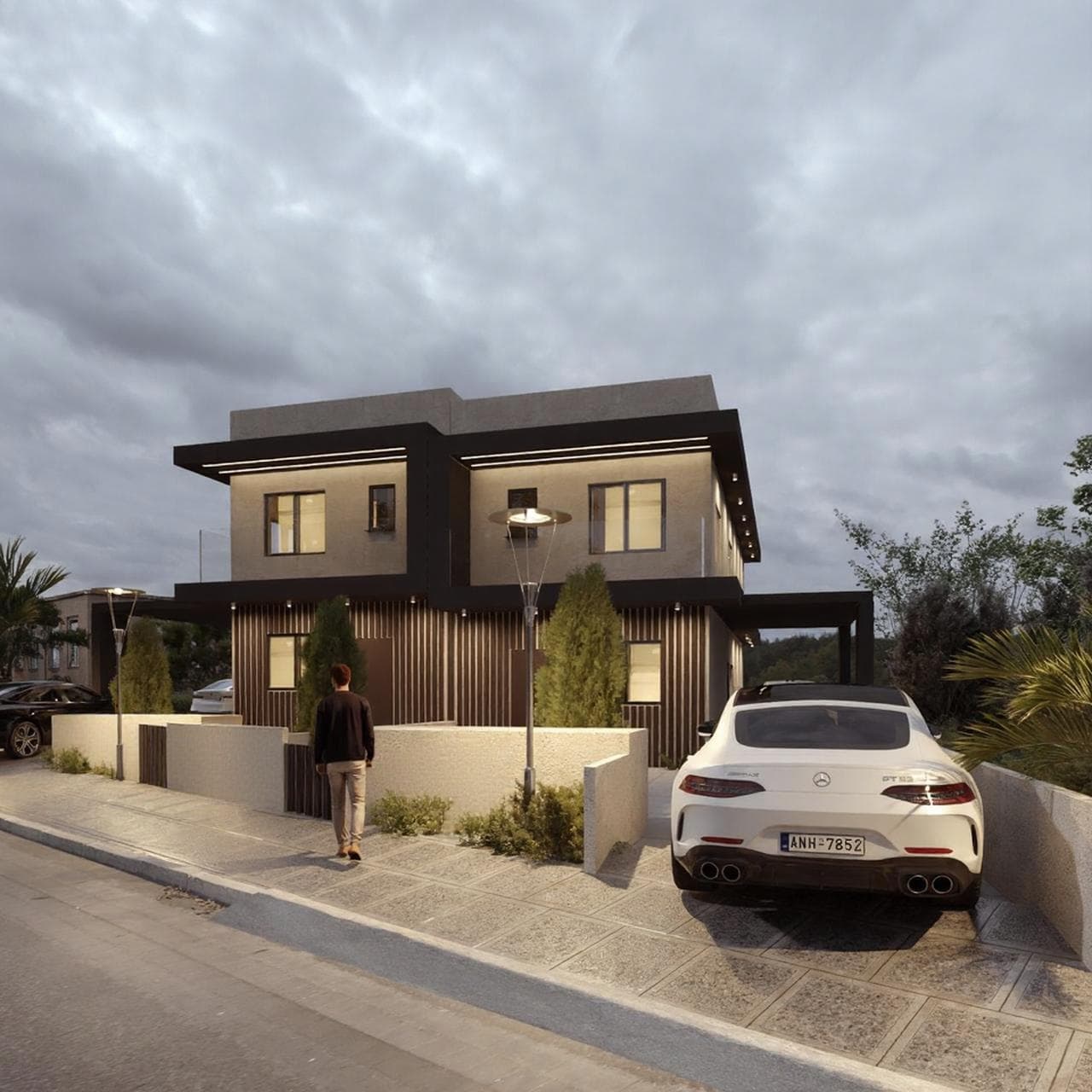 3-bedrooms house in Nicosia, Cyprus.