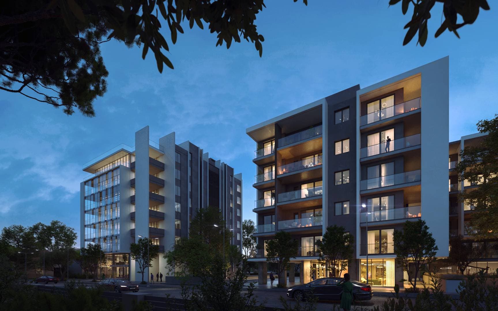 2-bedrooms apartments in Limassol, Cyprus.