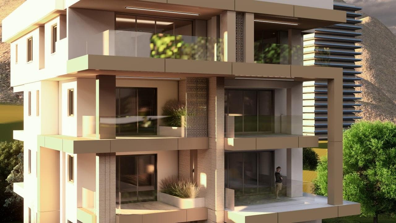 2-bedrooms apartments in Nicosia, Cyprus.