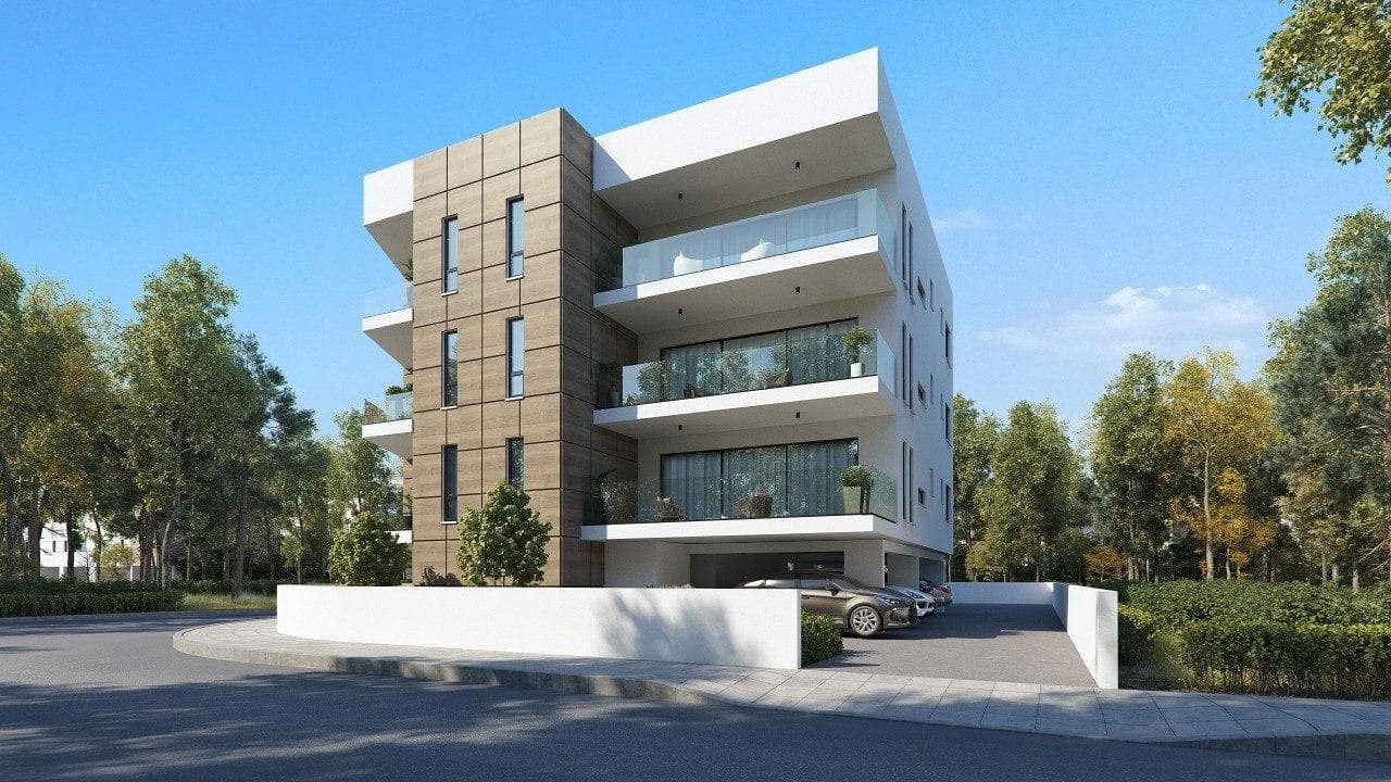 2-bedrooms apartments in Nicosia, Cyprus.