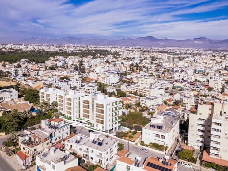 2-bedrooms apartments in Nicosia, Cyprus.
