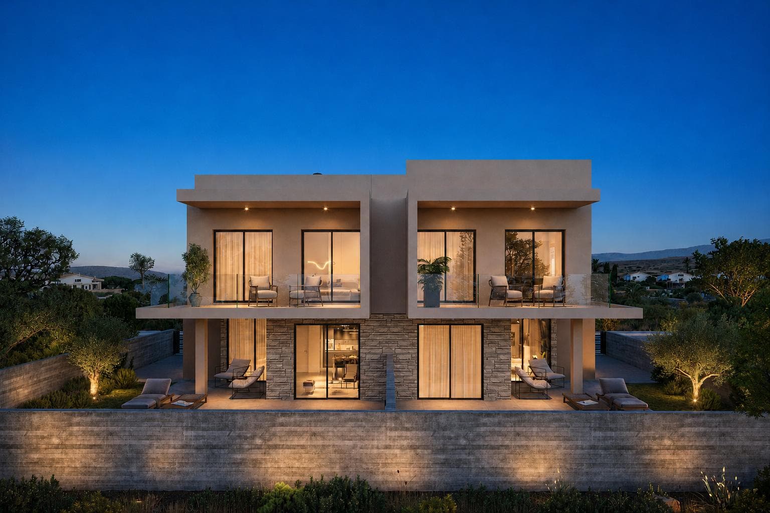 3-bedrooms house in Paphos, Cyprus.