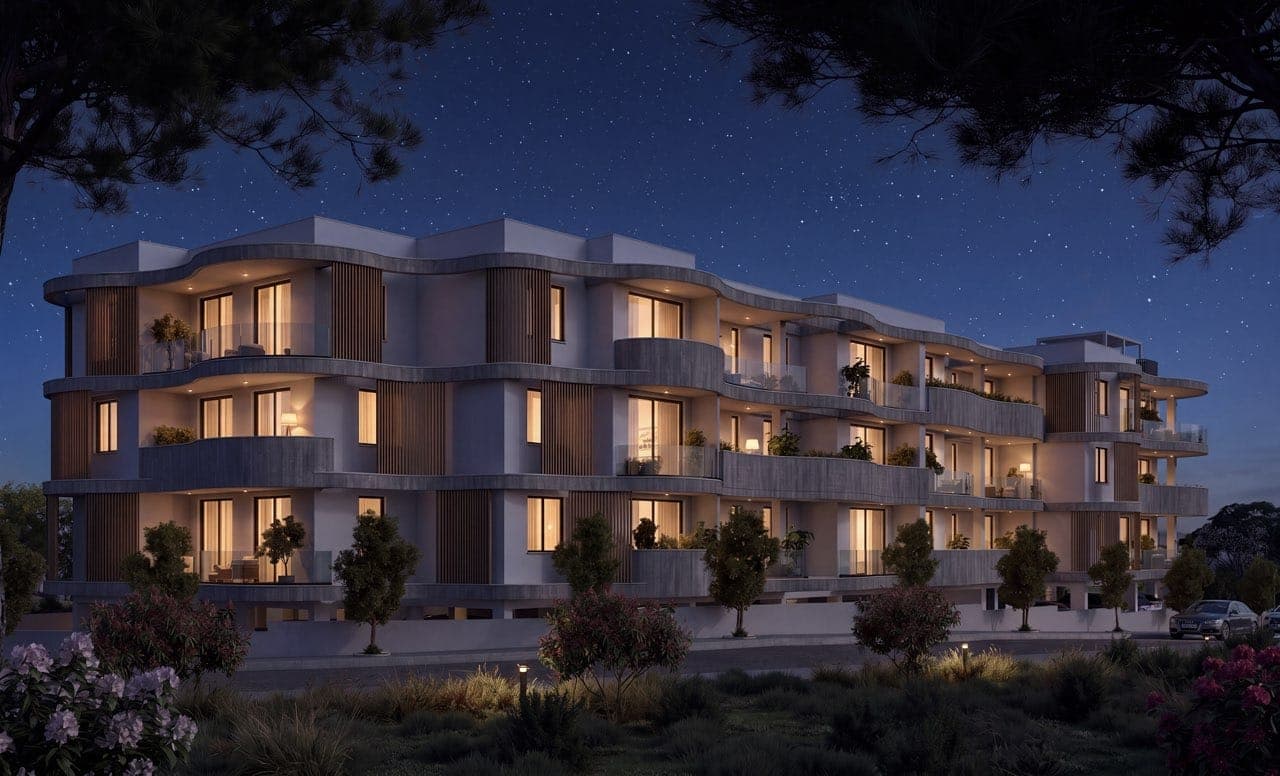 1-bedrooms apartments in Paphos, Cyprus.