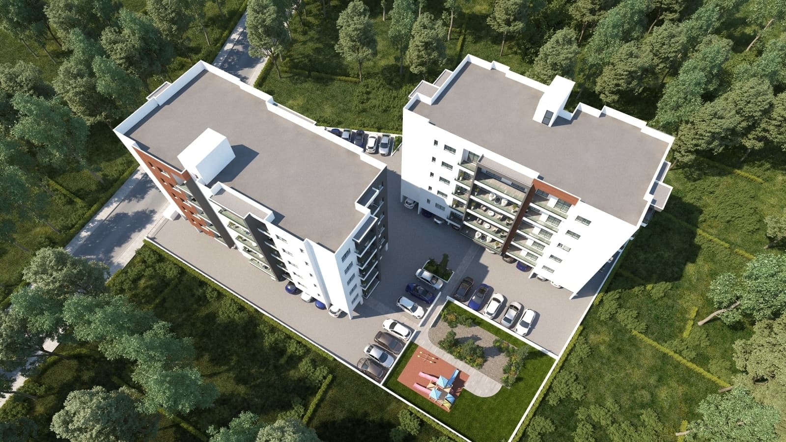 3-bedrooms apartments in Limassol, Cyprus.