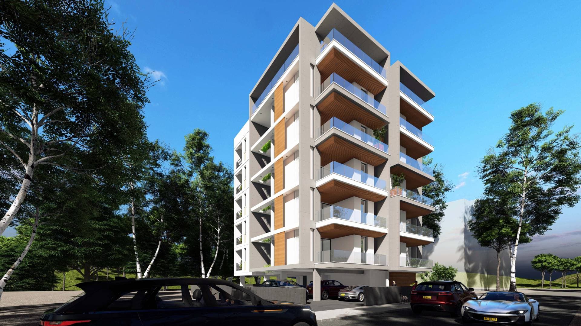 2-bedrooms apartments in Larnaca, Cyprus.