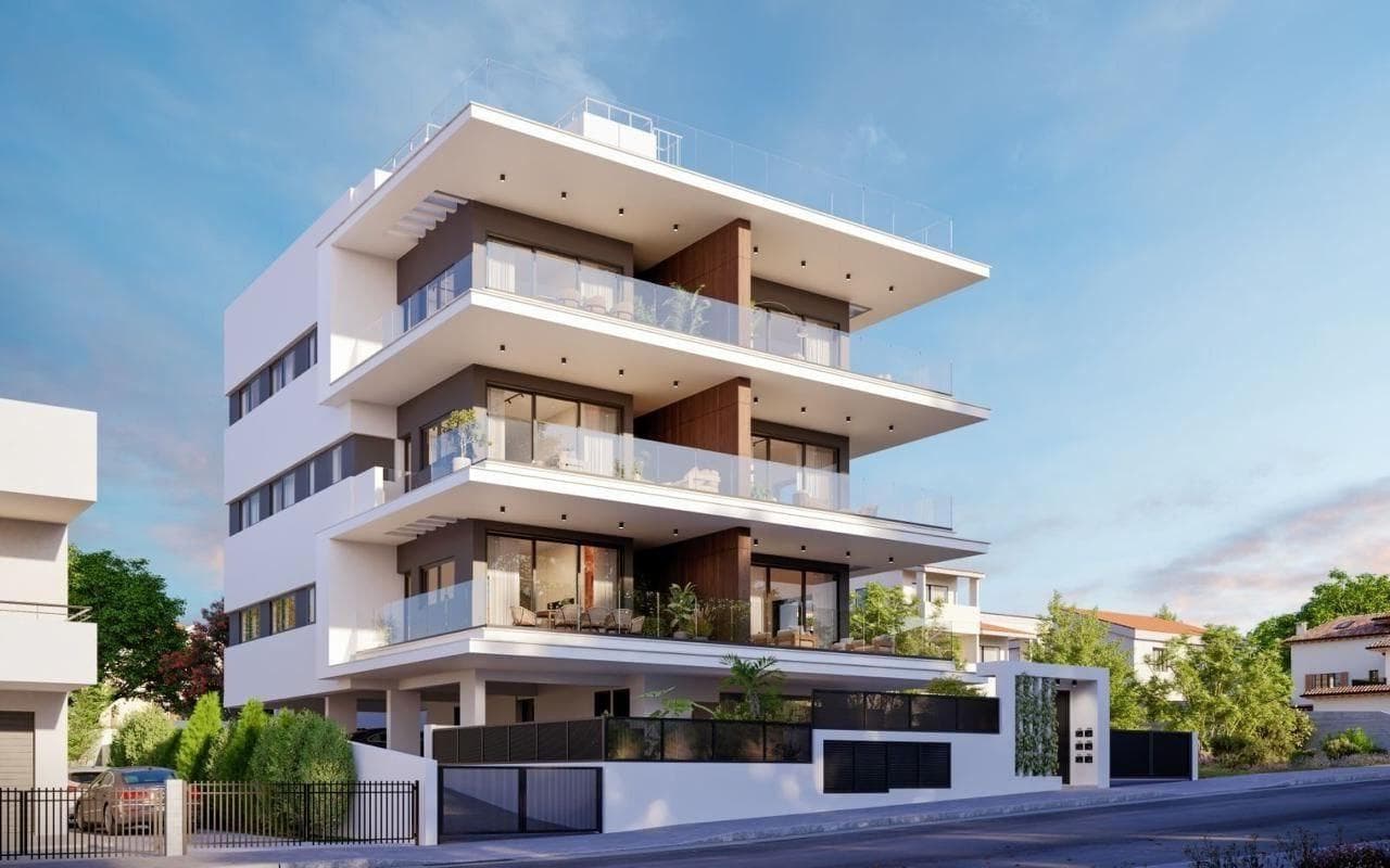 2-bedrooms apartments in Limassol, Cyprus.