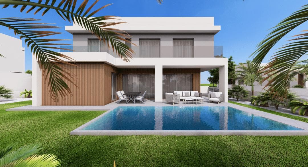 3-bedrooms house in Larnaca, Cyprus.