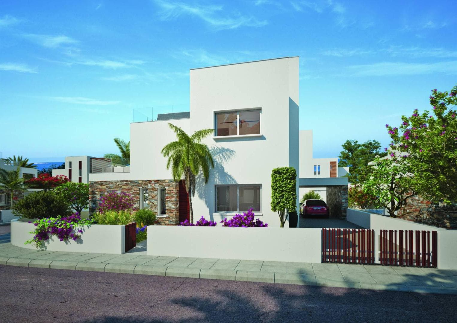 4-bedrooms house in Paphos, Cyprus.