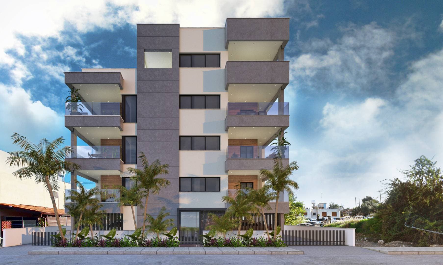 3-bedrooms apartments in Limassol, Cyprus.