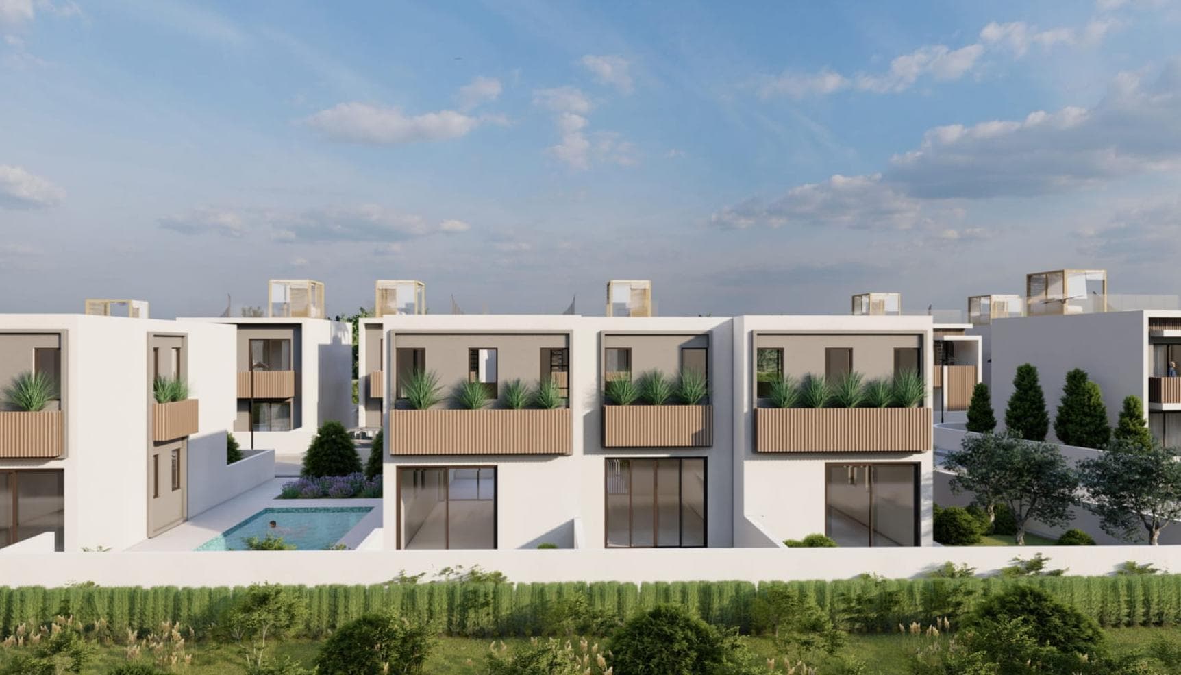 3-bedrooms house in Paphos, Cyprus.