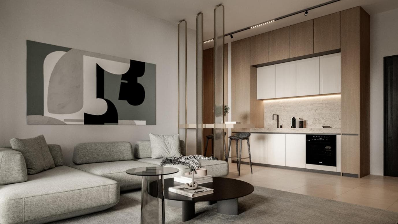 2-bedrooms apartments in Paphos, Cyprus.
