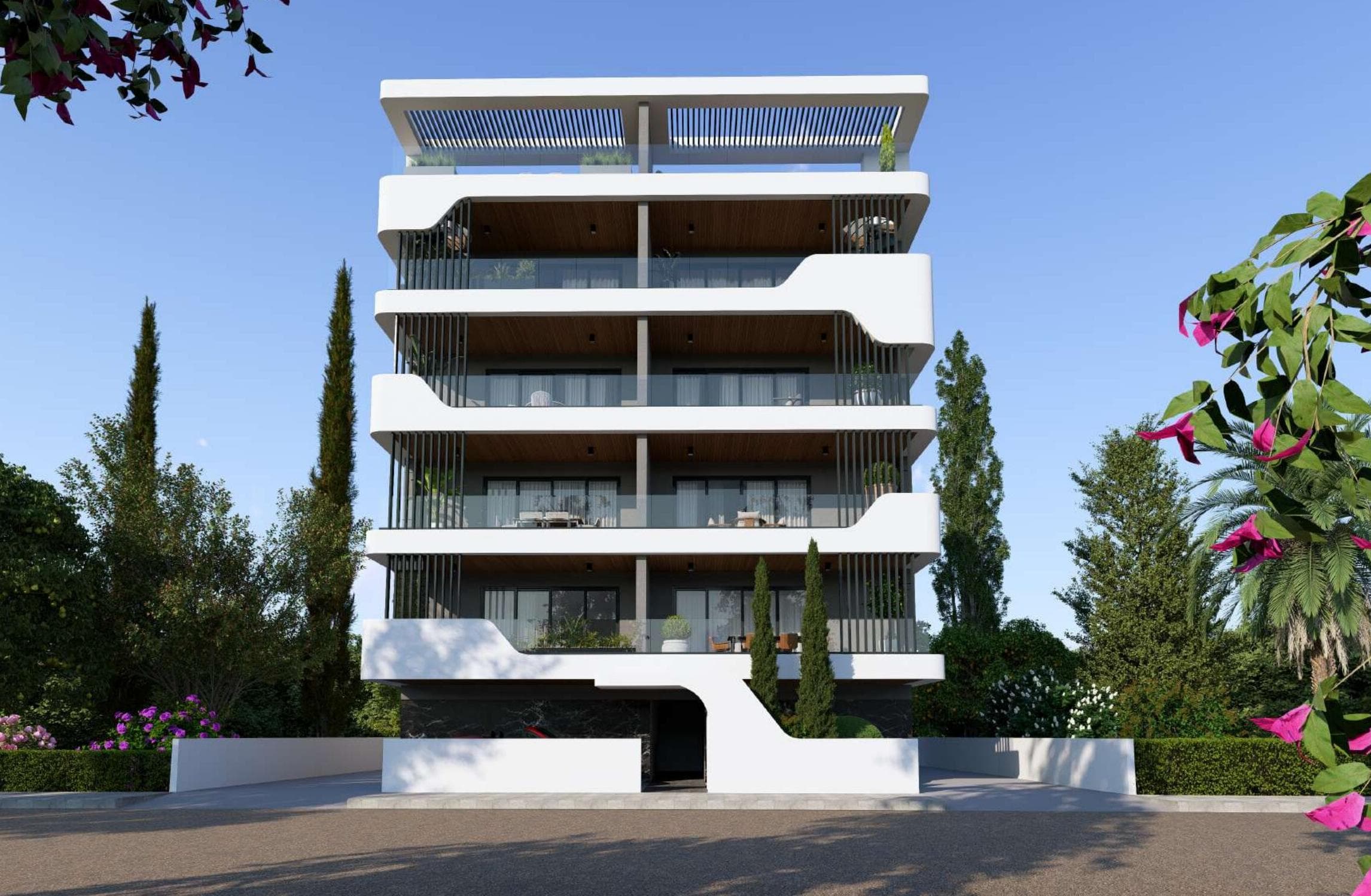 3-bedrooms apartments in Nicosia, Cyprus.