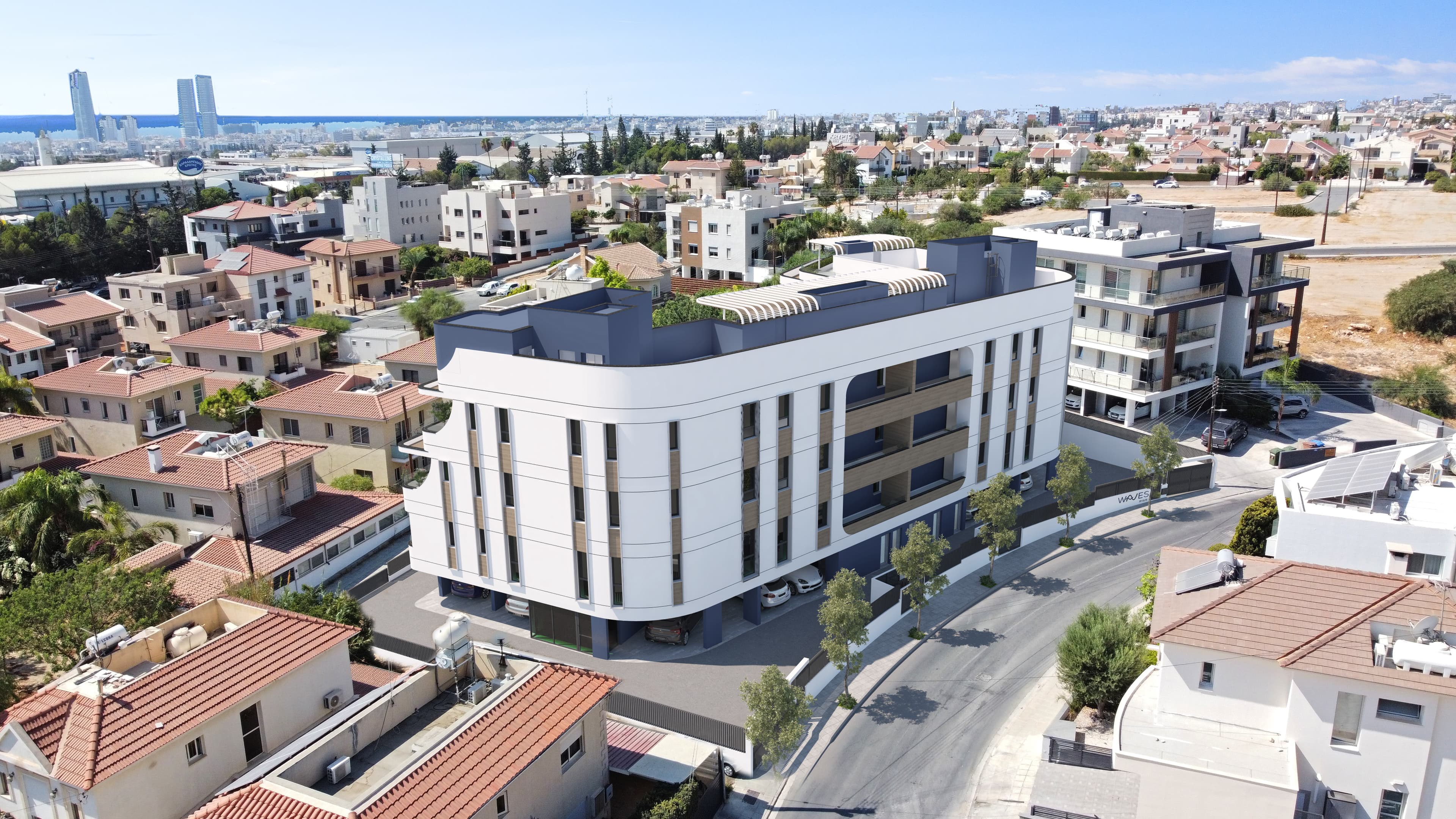 3-bedrooms apartments in Limassol, Cyprus.