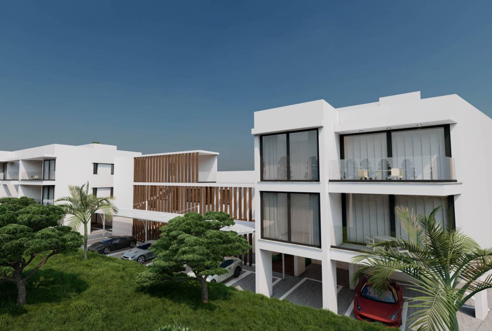 2-bedrooms apartments in Larnaca, Cyprus.