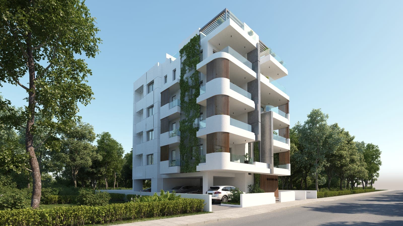 2-bedrooms apartments in Larnaca, Cyprus.