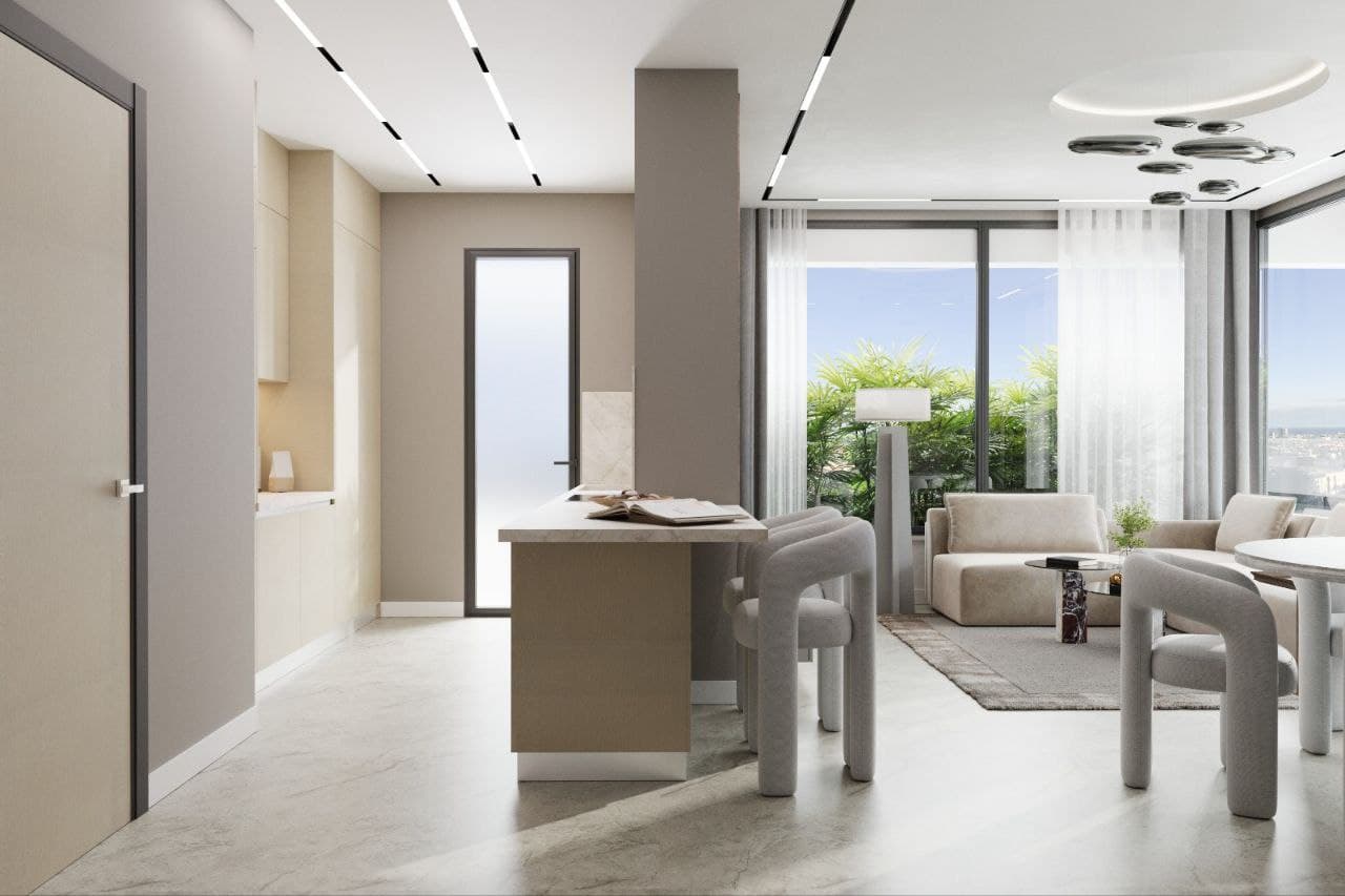 2-bedrooms apartments in Limassol, Cyprus.