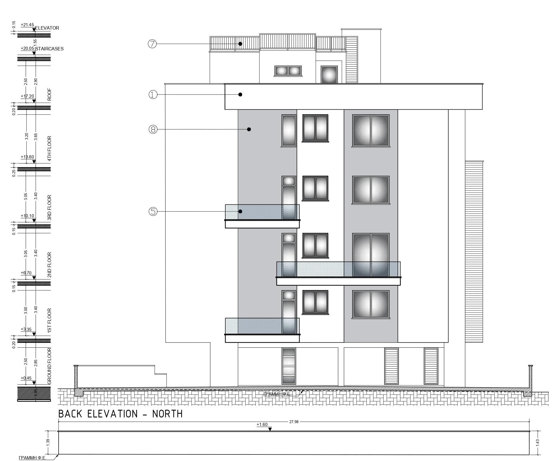 3-bedrooms apartments in Limassol, Cyprus.