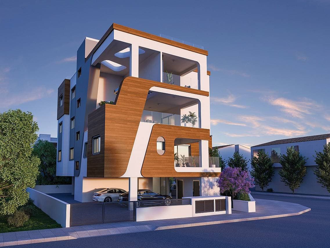 3-bedrooms apartments in Limassol, Cyprus.