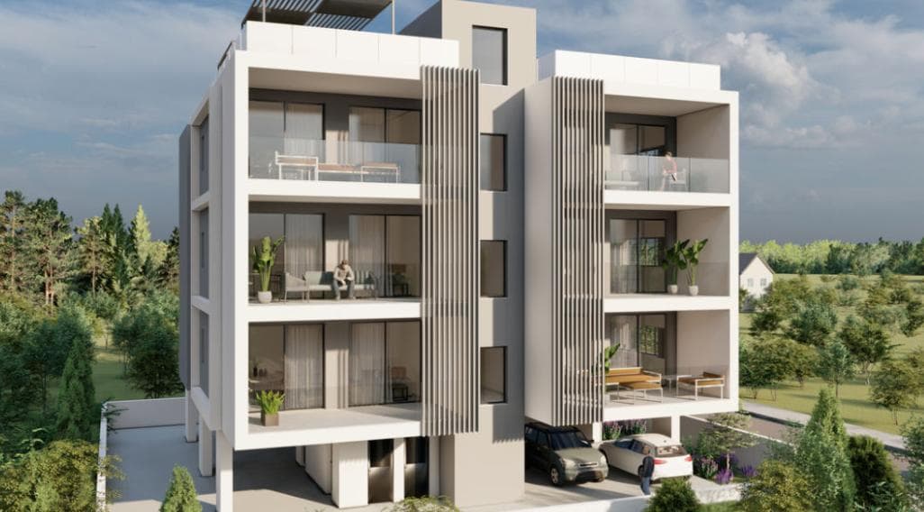 2-bedrooms apartments in Paphos, Cyprus.