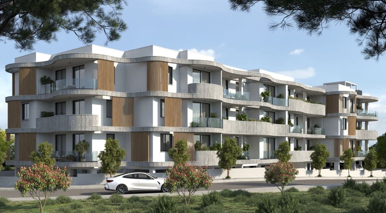3-bedrooms apartments in Paphos, Cyprus.