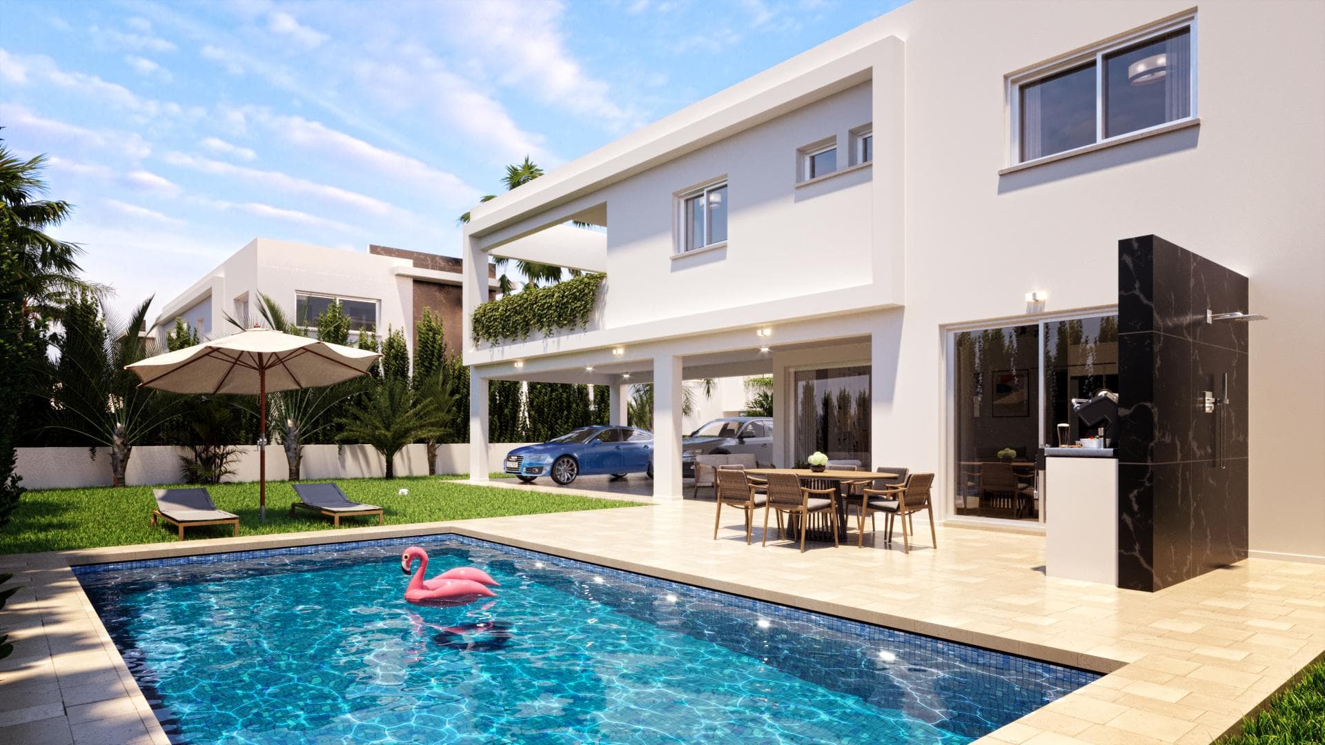 4-bedrooms house in Famagusta, Cyprus.