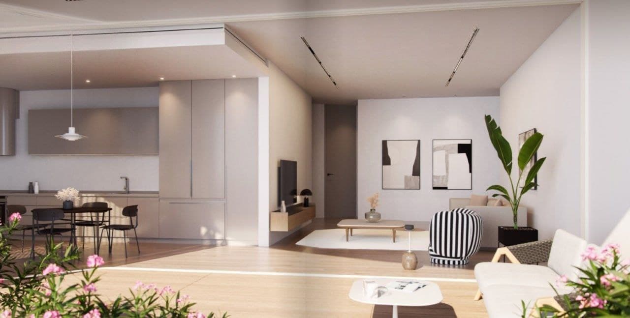 2-bedrooms apartments in Nicosia, Cyprus.