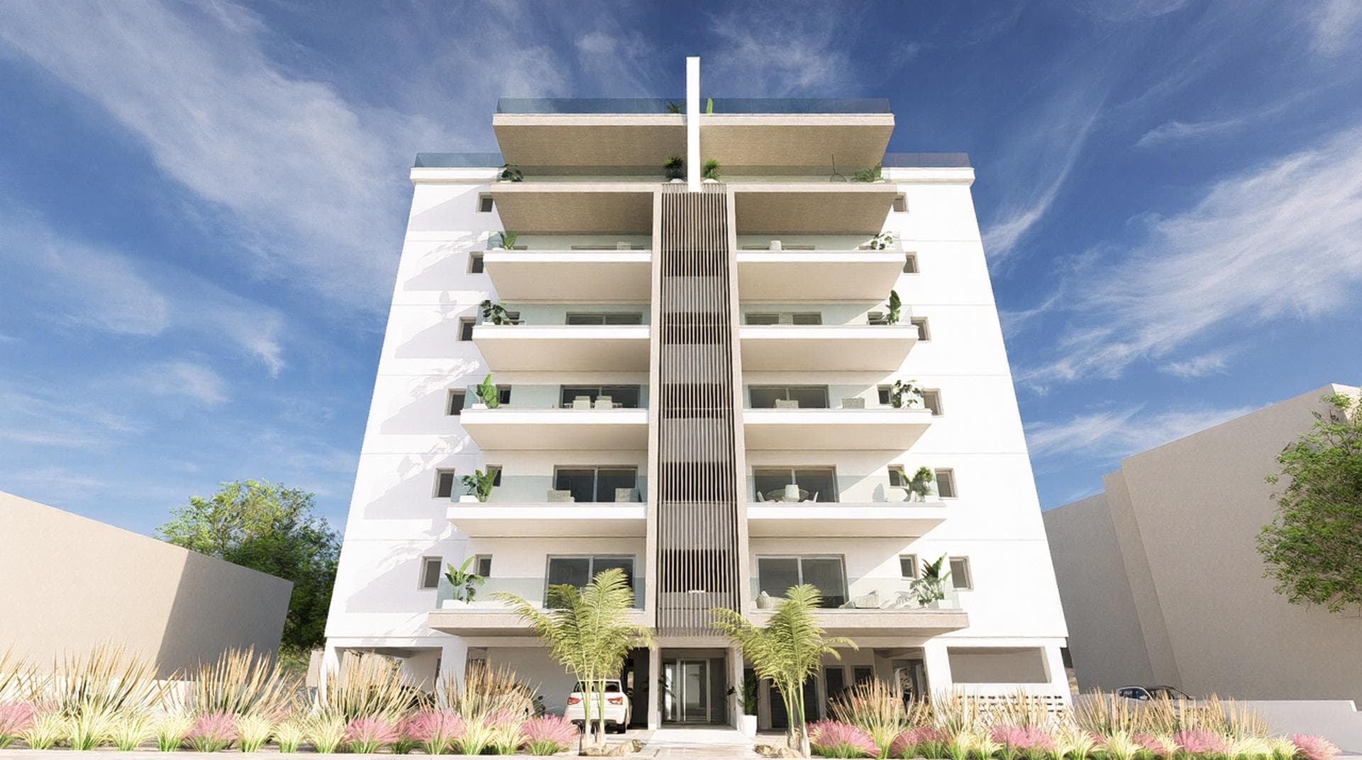 2-bedrooms apartments in Nicosia, Cyprus.