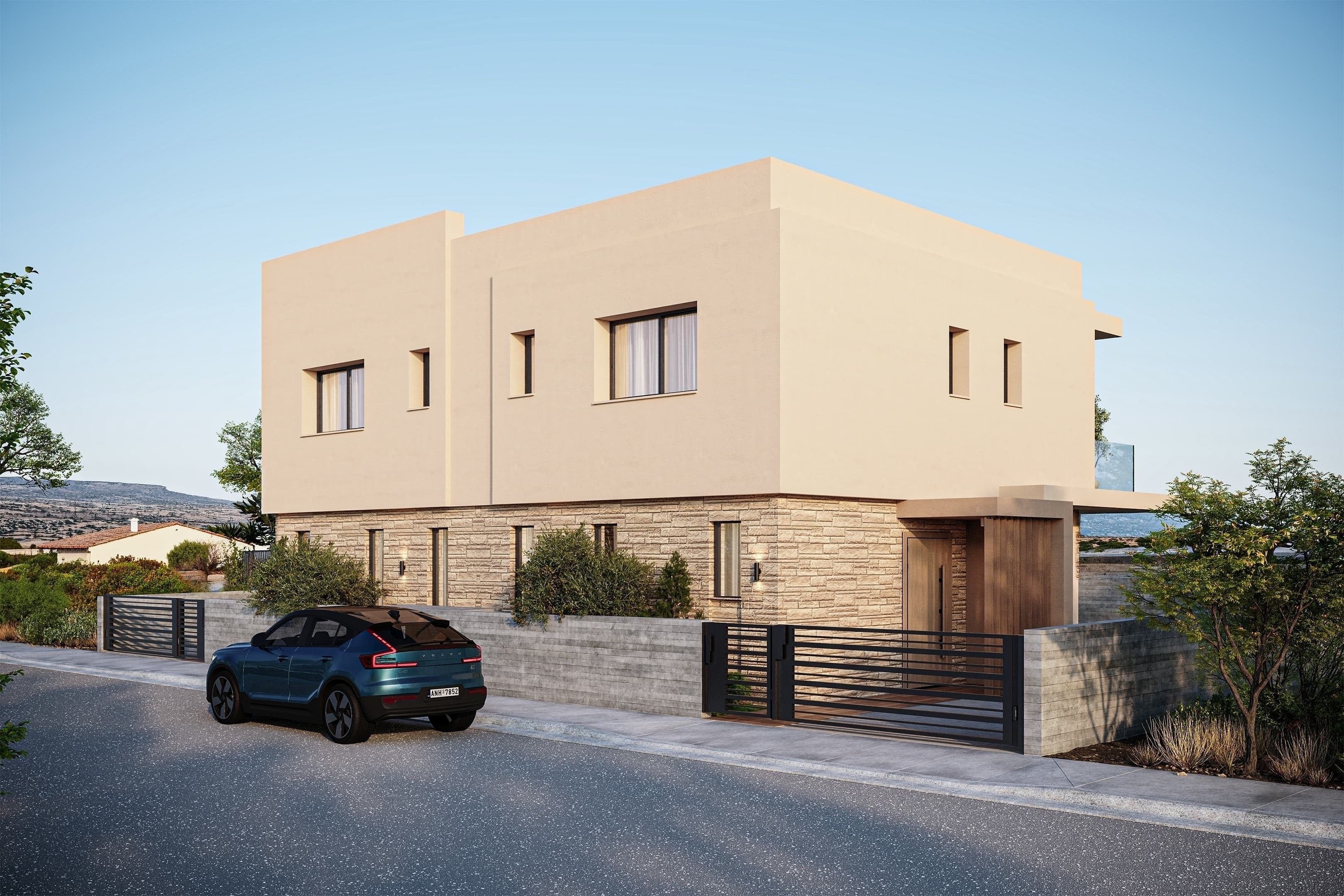 3-bedrooms house in Paphos, Cyprus.